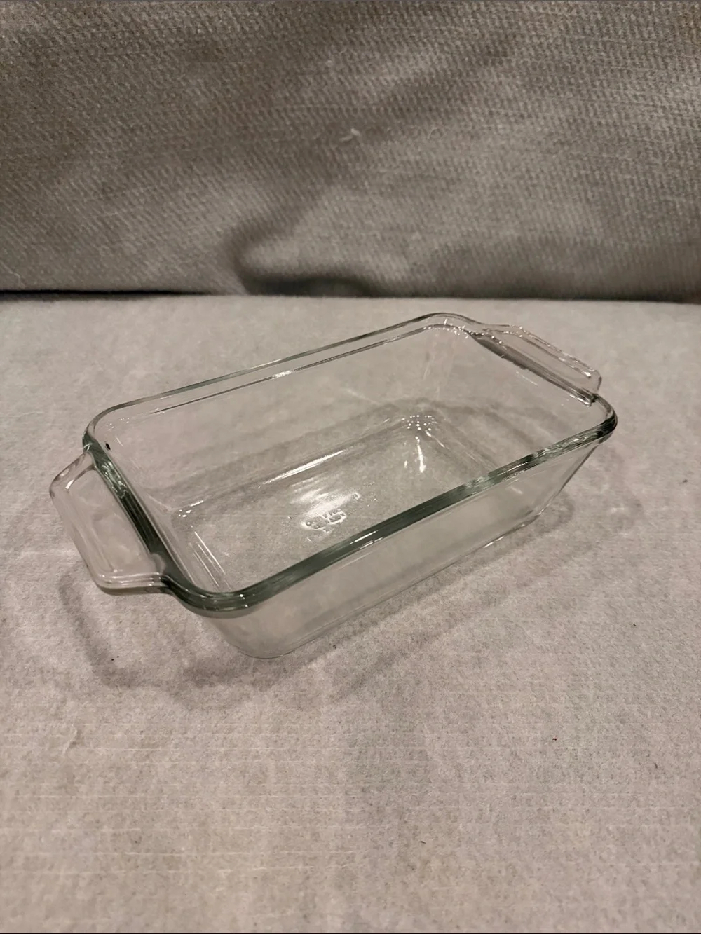 Anchor Hocking Clear Glass Large Loaf Pan with Side Handles